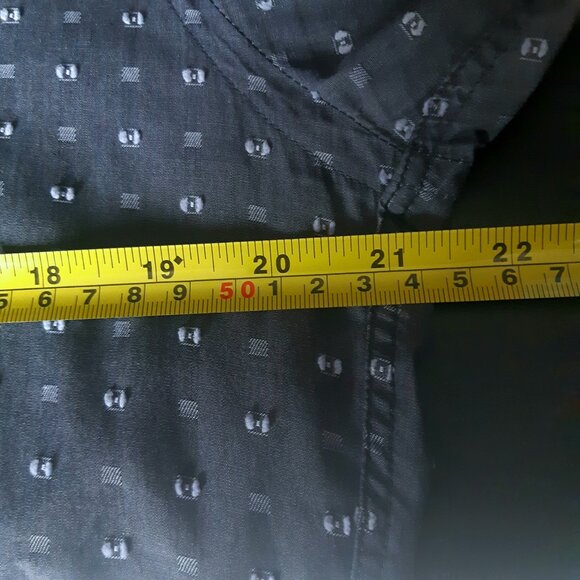 dagr SZ 15.5 French Cuff Dark Grey Men's Button Up Shirt - Picture 11 of 13